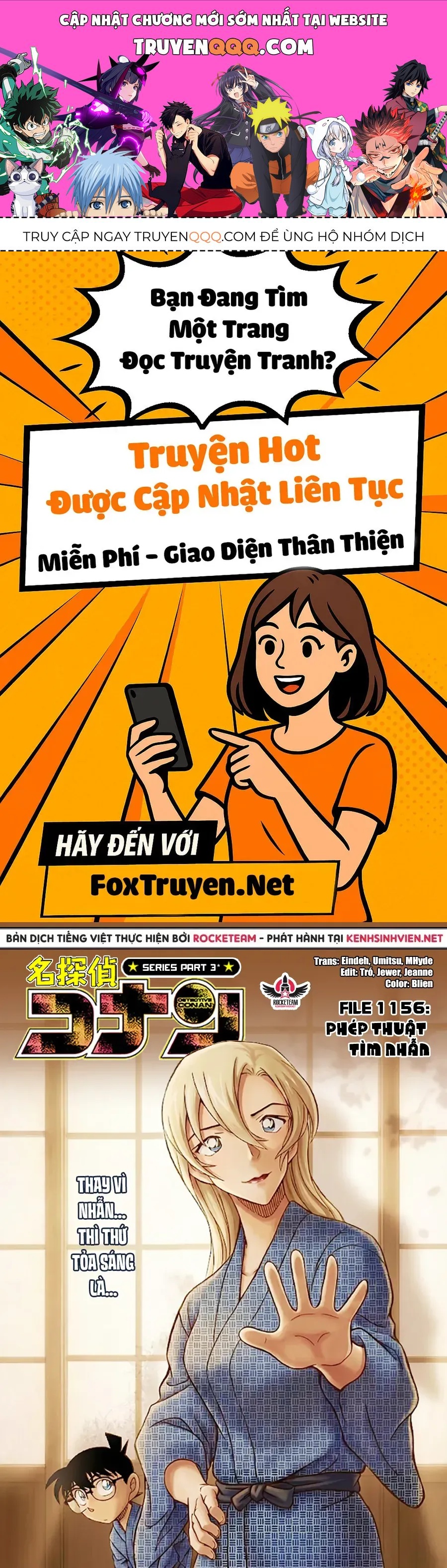 Thám Tử Conan Chap 1156 - Next Chap 1157