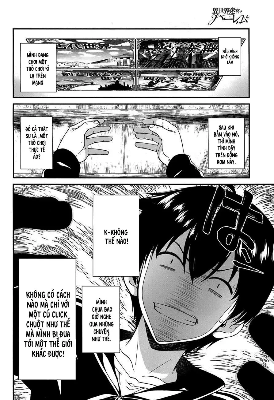 Isekai Meikyuu De Harem Wo Chap 1 - Next Chap 2