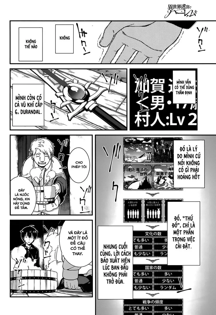 Isekai Meikyuu De Harem Wo Chap 1 - Next Chap 2