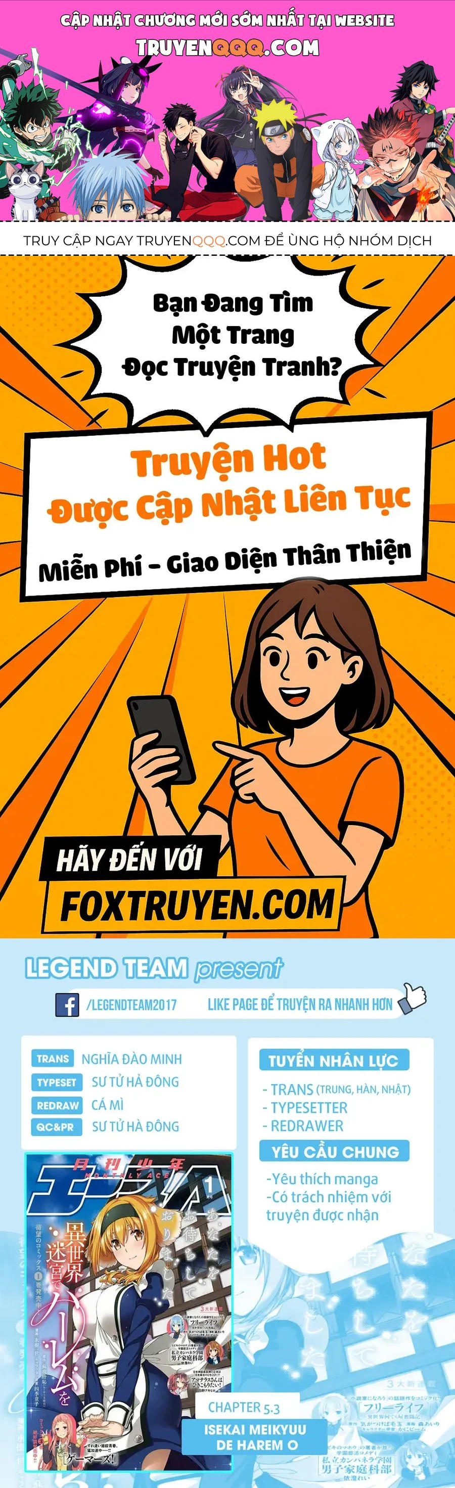 Thiết Lập Dàn Harem Tại Thế Giới Khác Chap 10 - Next Chap 11