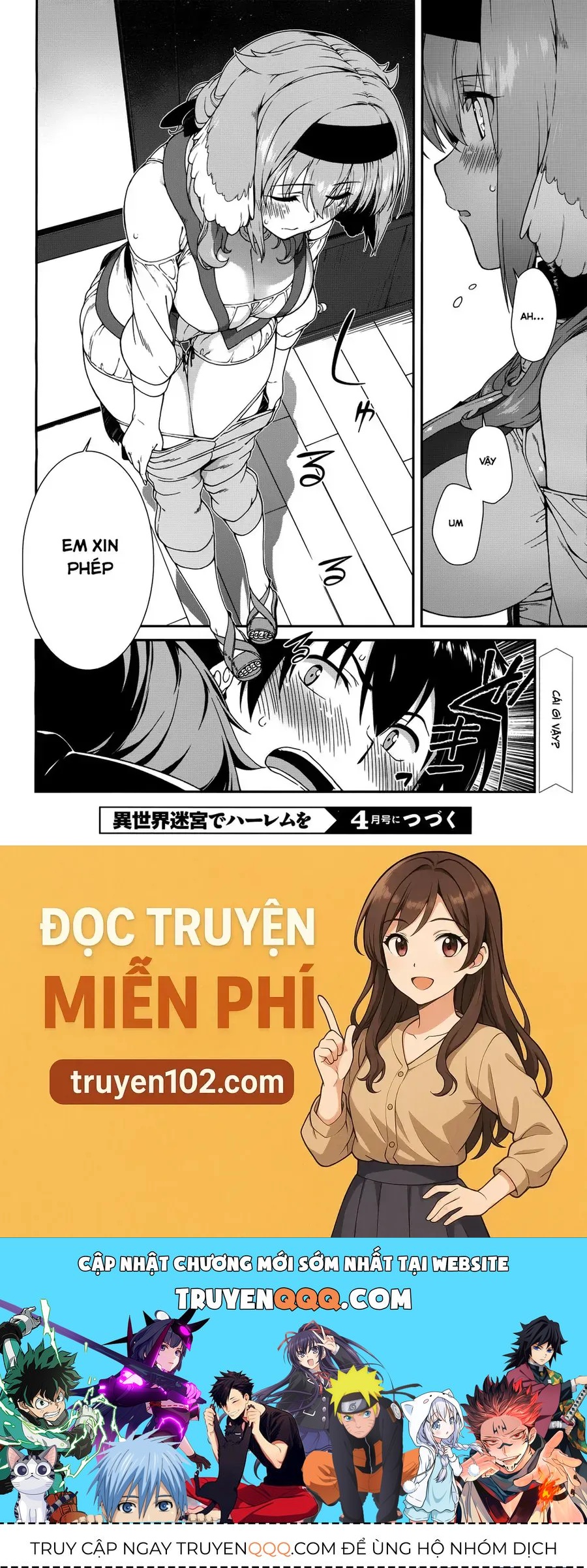 Isekai Meikyuu De Harem Wo Chap 10 - Next Chap 11