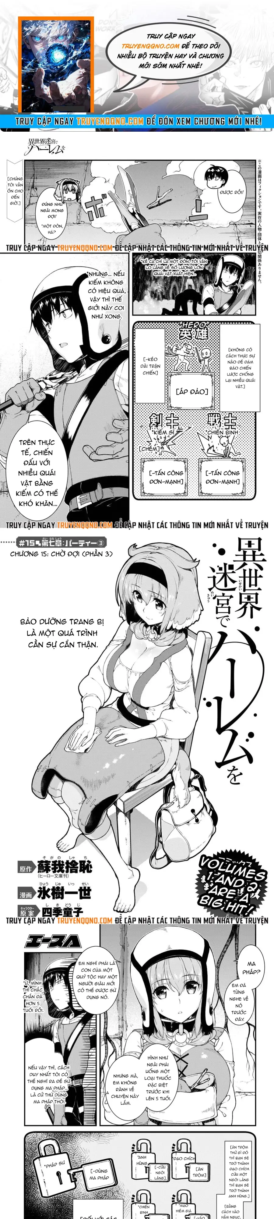 Thiết Lập Dàn Harem Tại Thế Giới Khác Chap 15 - Next Chap 16