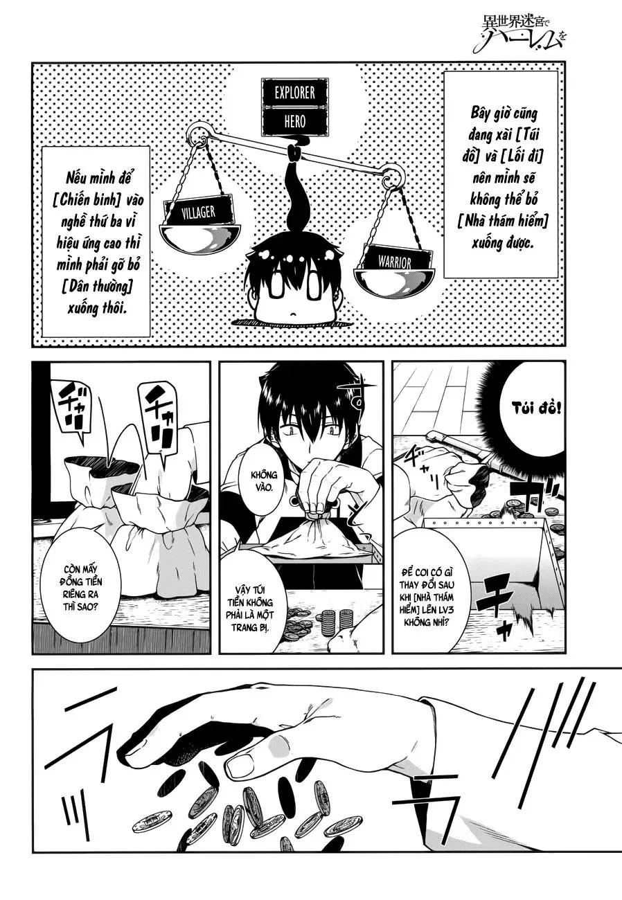 Isekai Meikyuu De Harem Wo Chap 7 - Next Chap 8