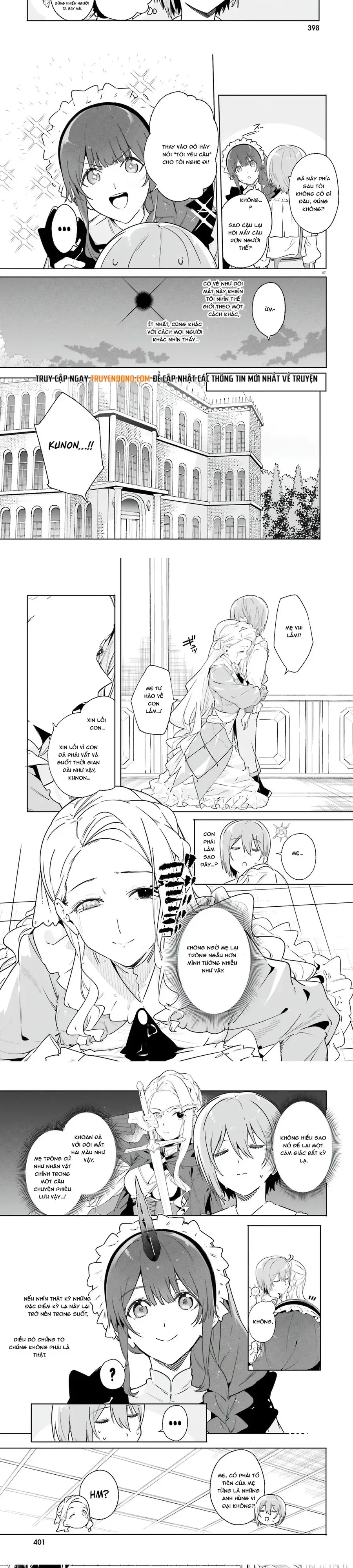 Majutsushi Kunon Wa Miete Iru Chap 13 - Next Chap 14