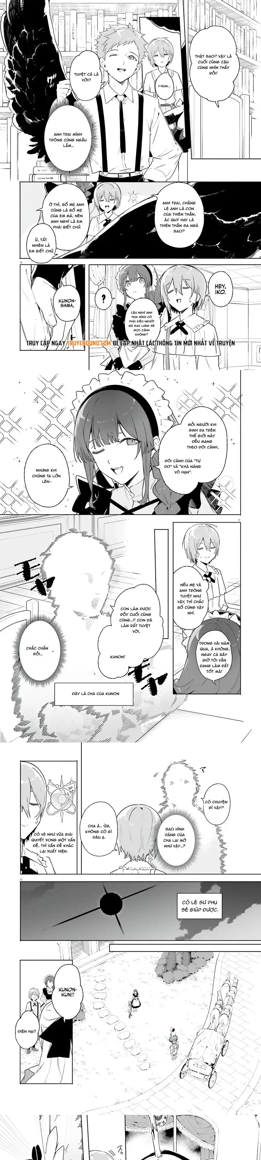 Majutsushi Kunon Wa Miete Iru Chap 13 - Next Chap 14