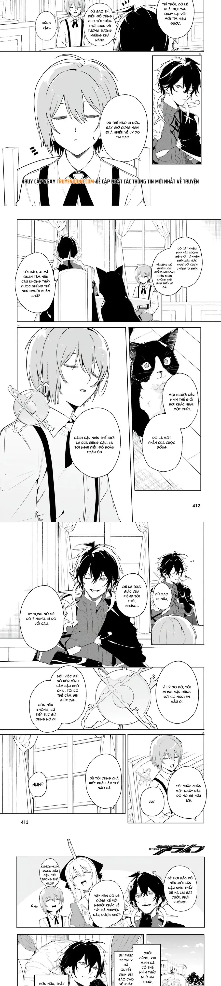 Majutsushi Kunon Wa Miete Iru Chap 13 - Next Chap 14