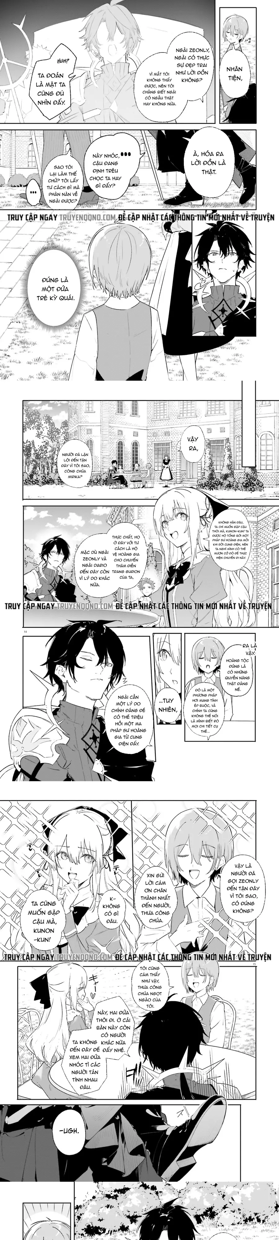 Majutsushi Kunon Wa Miete Iru Chap 10 - Next Chap 11