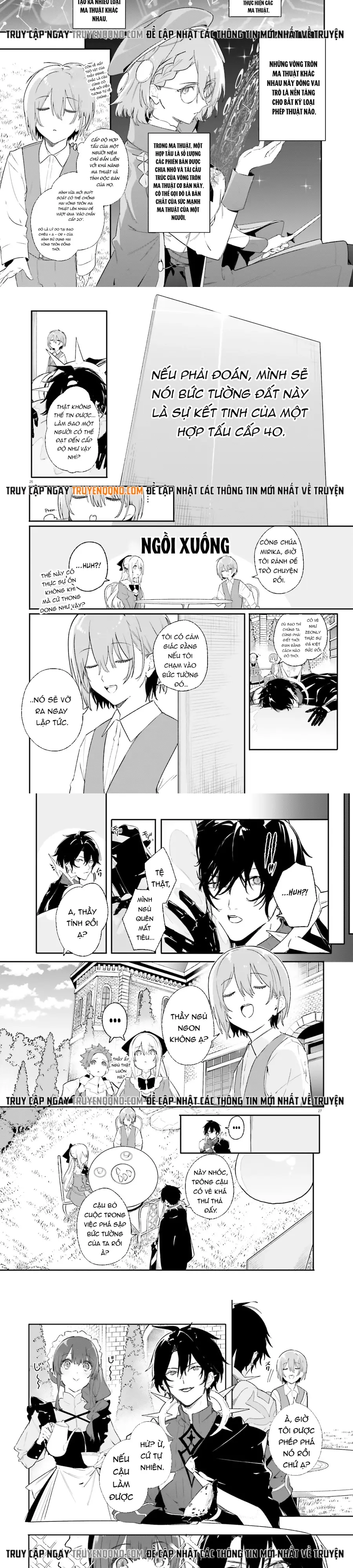Majutsushi Kunon Wa Miete Iru Chap 10 - Next Chap 11