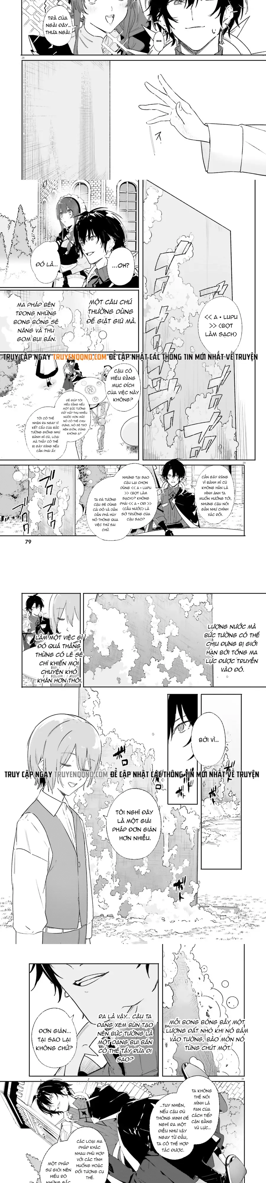 Majutsushi Kunon Wa Miete Iru Chap 10 - Next Chap 11