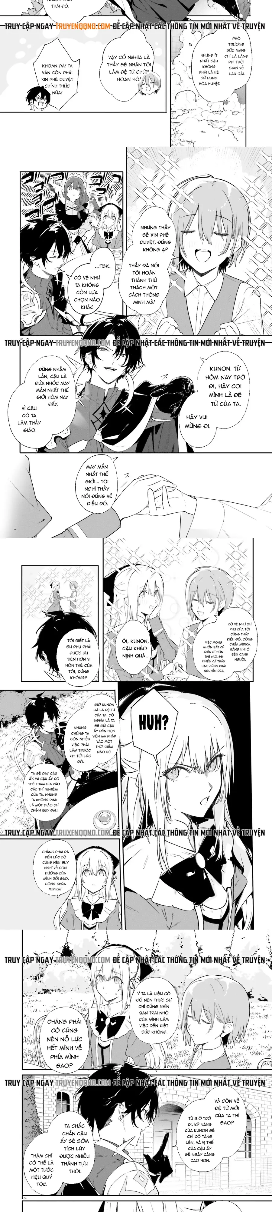 Majutsushi Kunon Wa Miete Iru Chap 10 - Next Chap 11