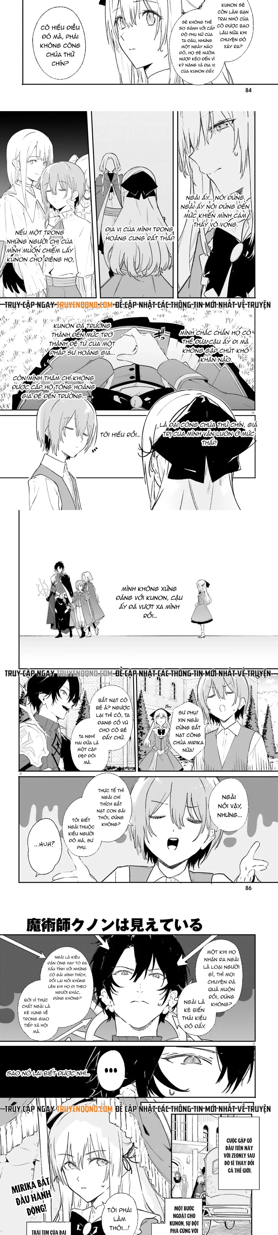 Majutsushi Kunon Wa Miete Iru Chap 10 - Next Chap 11