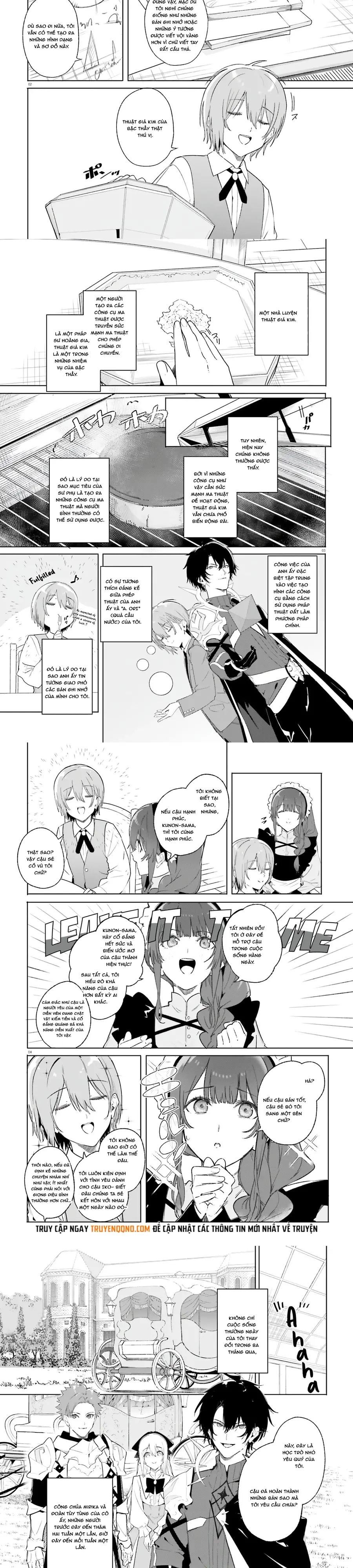 Majutsushi Kunon Wa Miete Iru Chap 11 - Next Chap 12