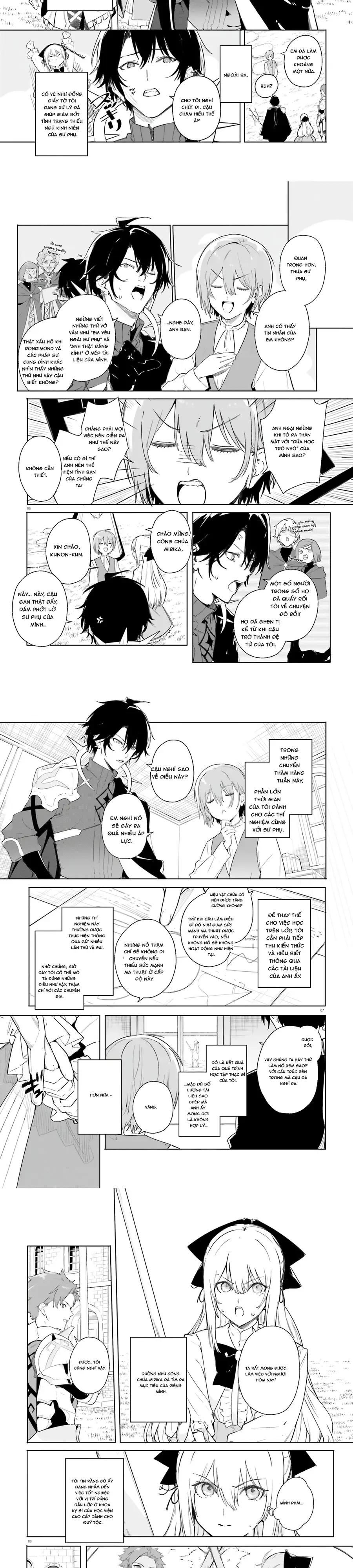 Majutsushi Kunon Wa Miete Iru Chap 11 - Next Chap 12