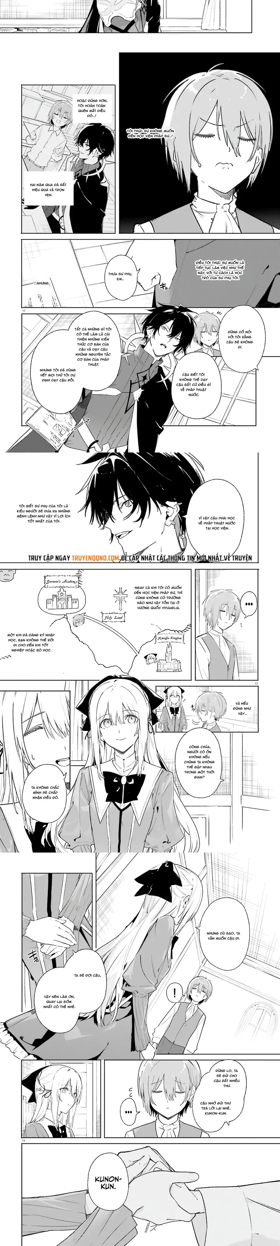 Majutsushi Kunon Wa Miete Iru Chap 11 - Next Chap 12