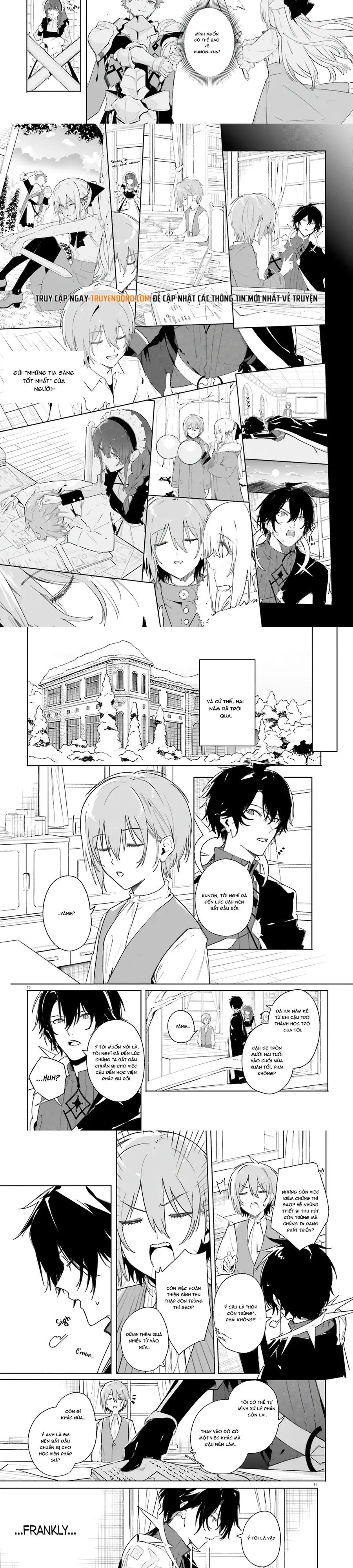 Majutsushi Kunon Wa Miete Iru Chap 11 - Next Chap 12