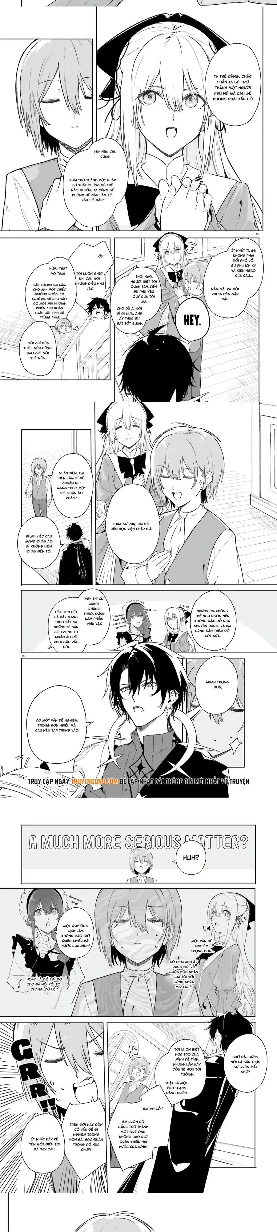 Majutsushi Kunon Wa Miete Iru Chap 11 - Next Chap 12