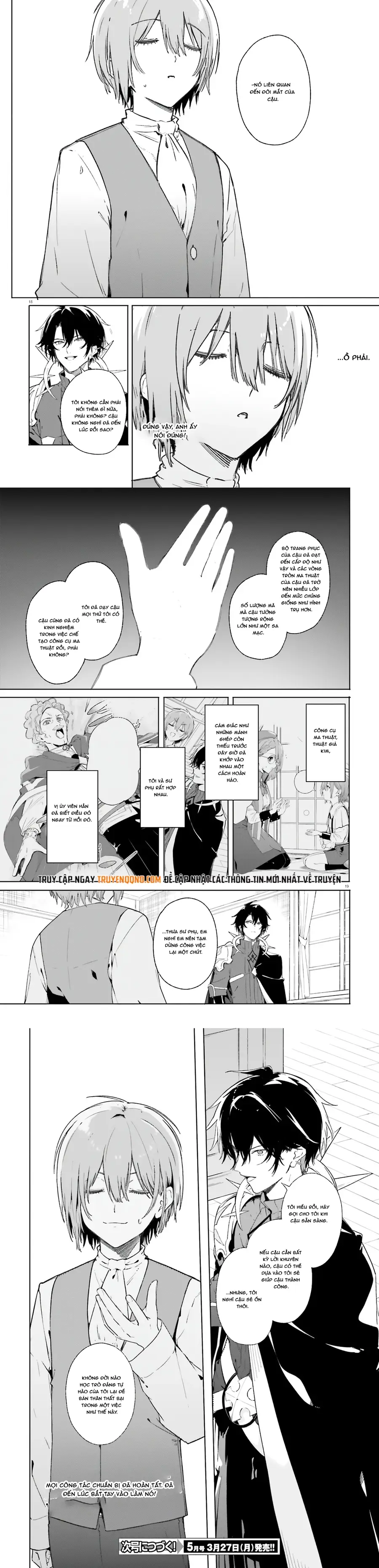 Majutsushi Kunon Wa Miete Iru Chap 11 - Next Chap 12