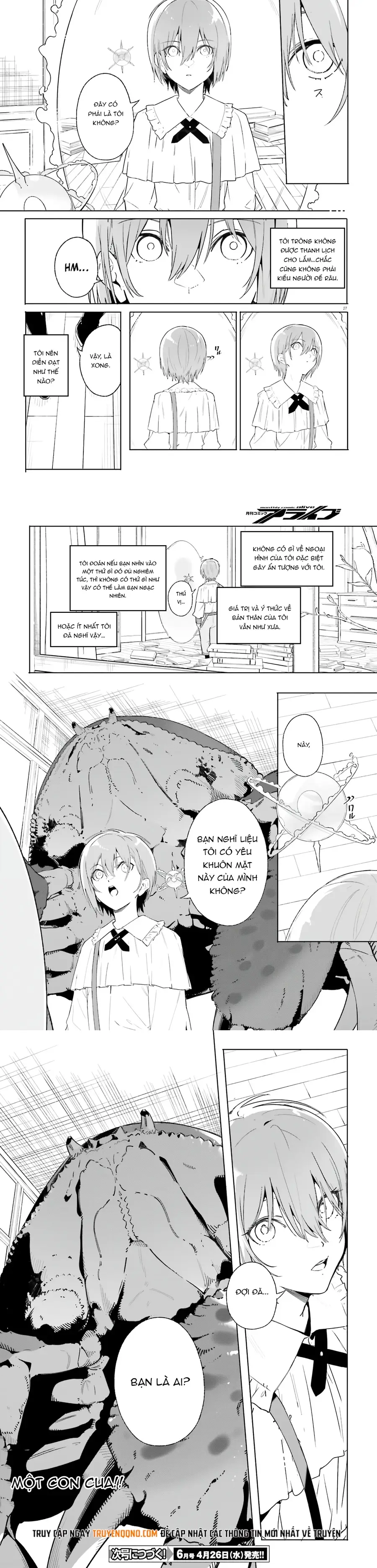 Majutsushi Kunon Wa Miete Iru Chap 12 - Next Chap 13
