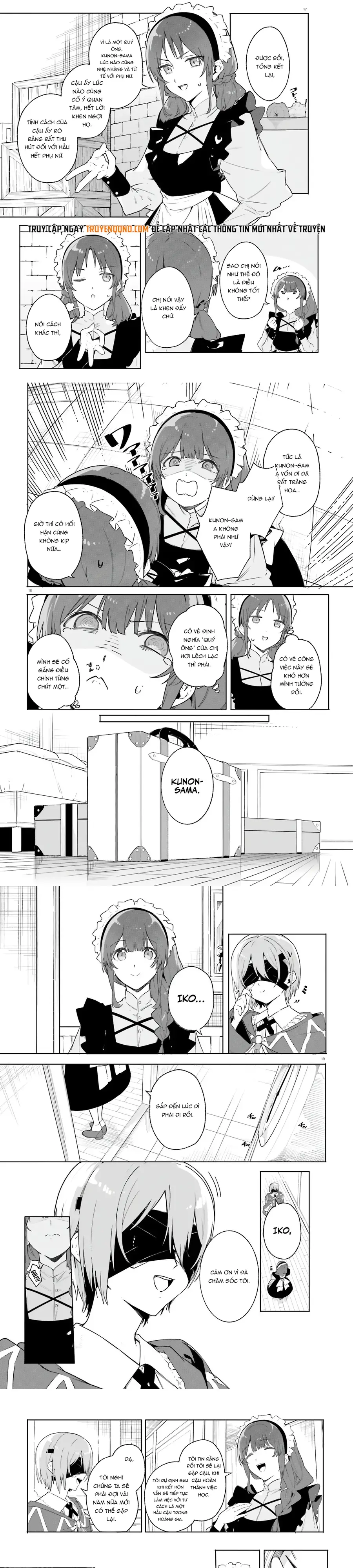 Majutsushi Kunon Wa Miete Iru Chap 14 - Next Chap 15