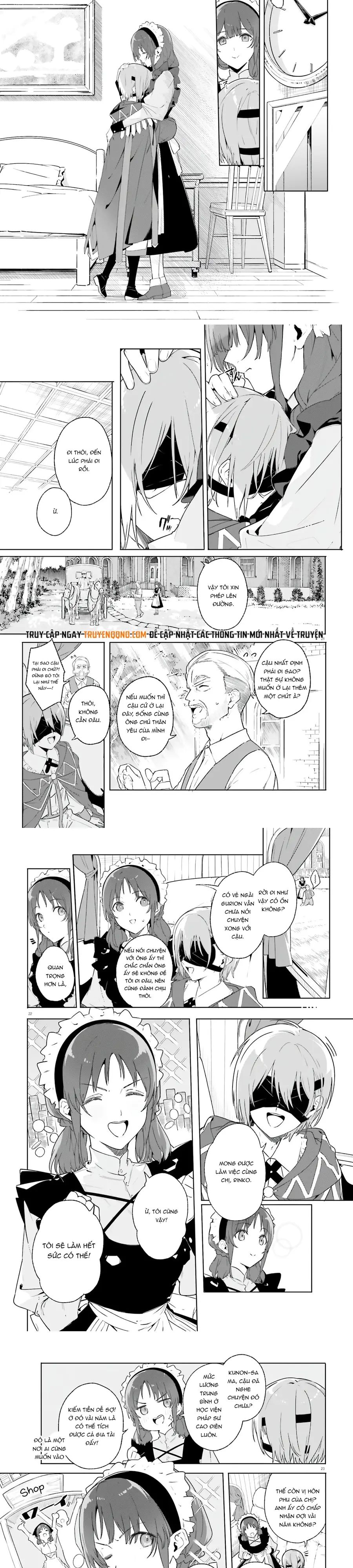 Majutsushi Kunon Wa Miete Iru Chap 14 - Next Chap 15
