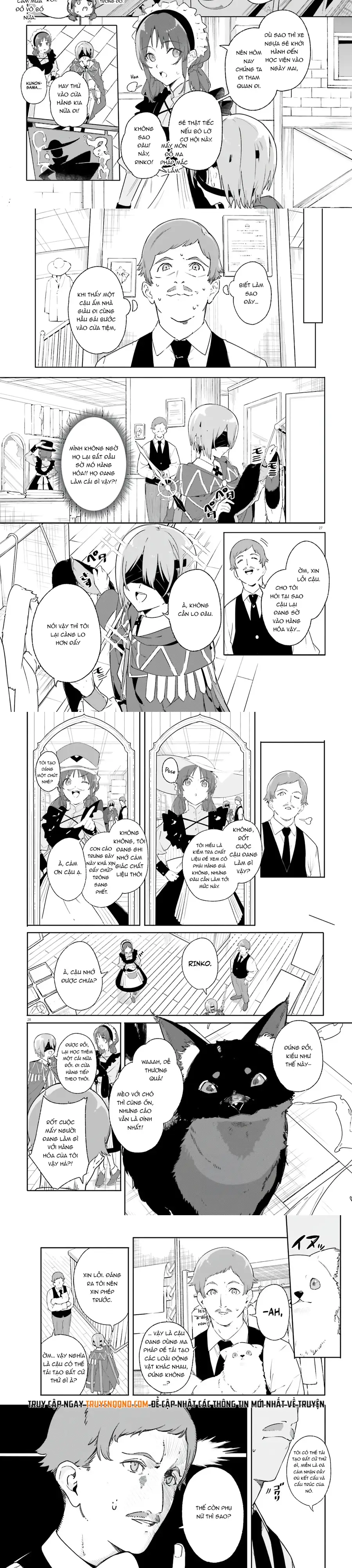 Majutsushi Kunon Wa Miete Iru Chap 14 - Next Chap 15