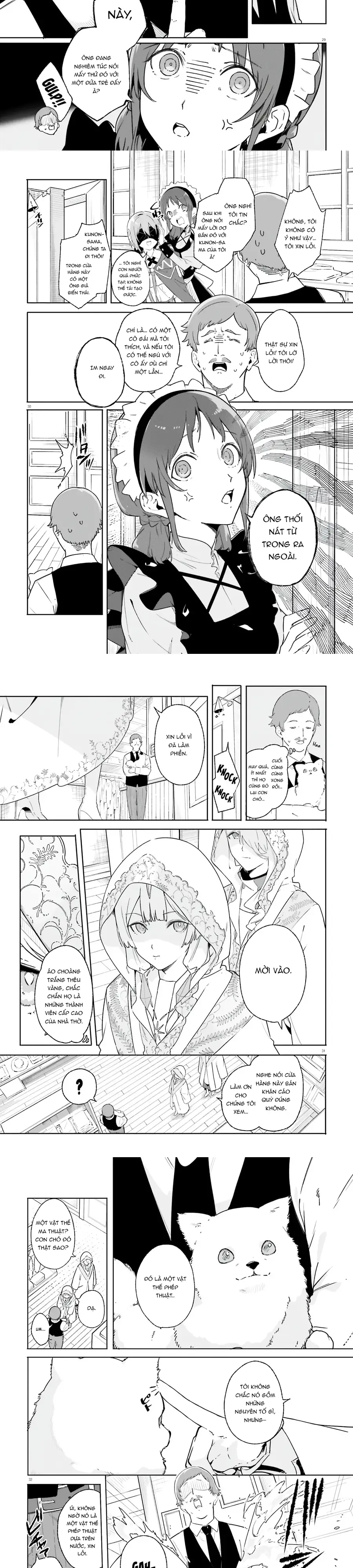 Majutsushi Kunon Wa Miete Iru Chap 14 - Next Chap 15