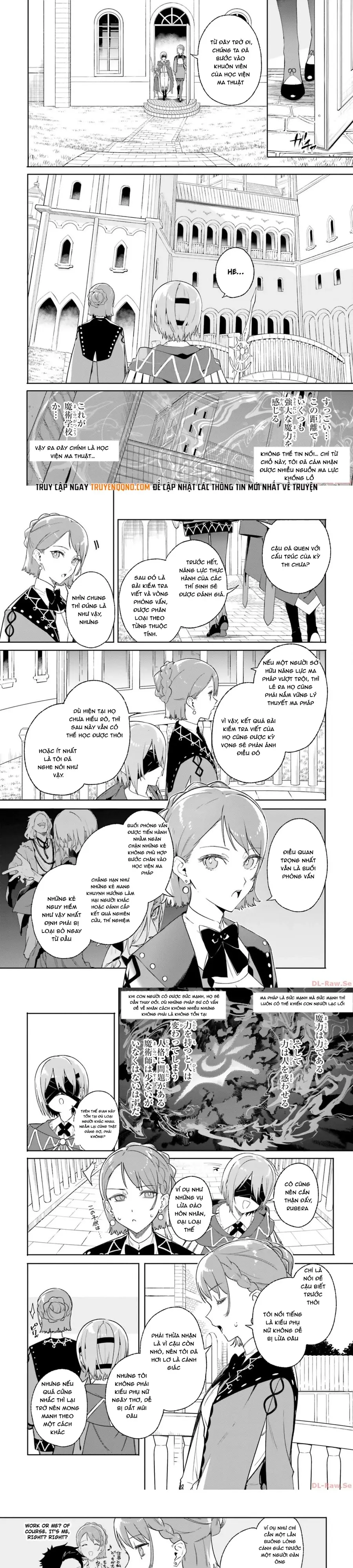 Majutsushi Kunon Wa Miete Iru Chap 15 - Next Chap 16