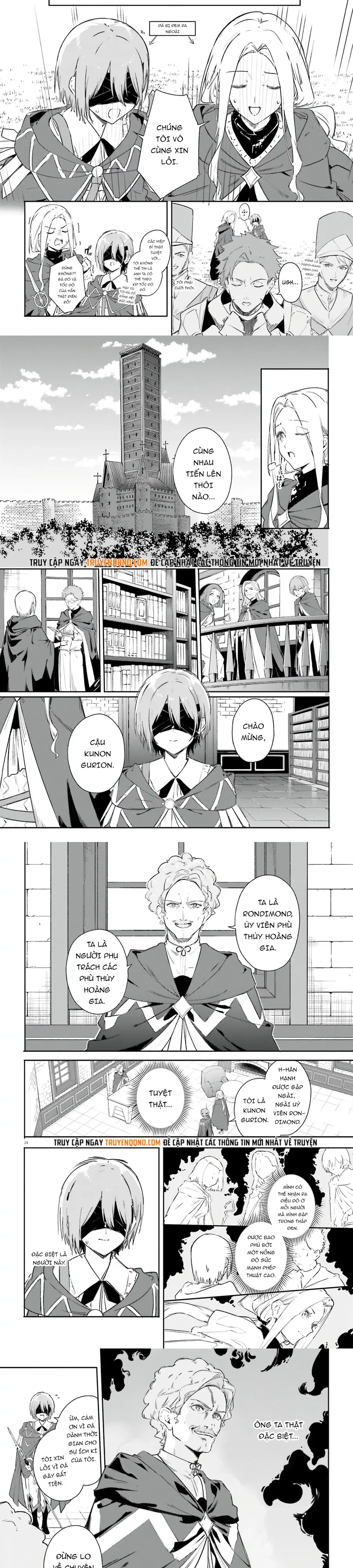 Majutsushi Kunon Wa Miete Iru Chap 7 - Next Chap 8