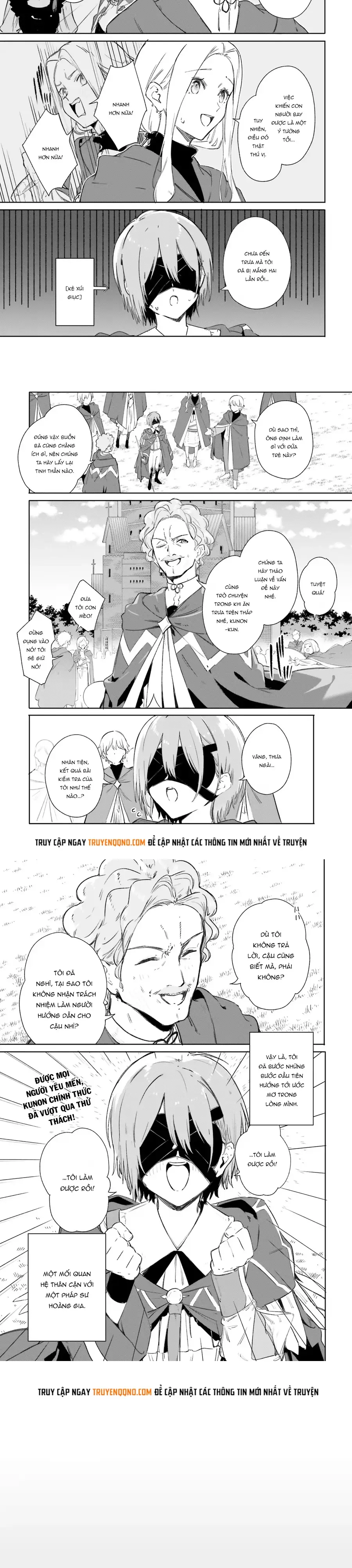 Majutsushi Kunon Wa Miete Iru Chap 8 - Next Chap 9