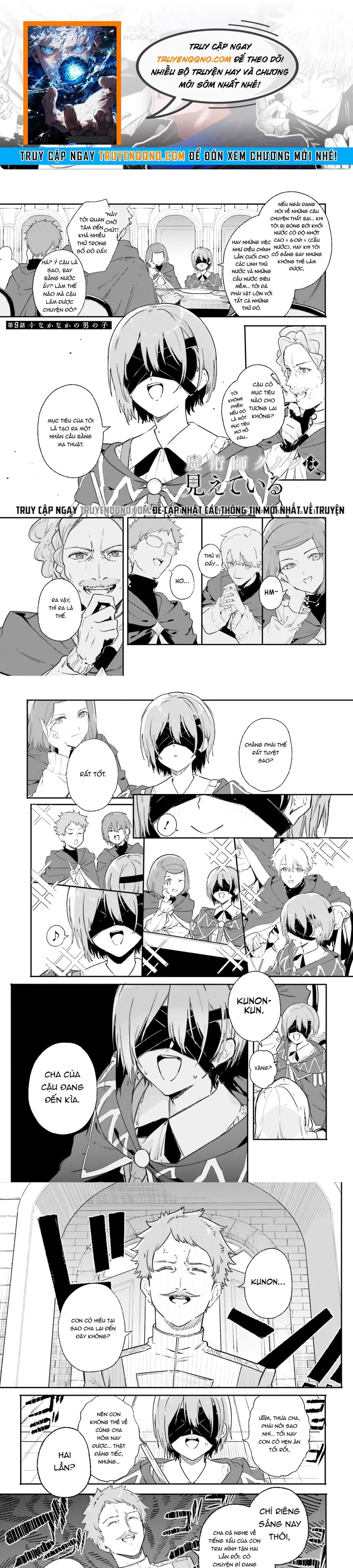 Majutsushi Kunon Wa Miete Iru Chap 9 - Next Chap 10
