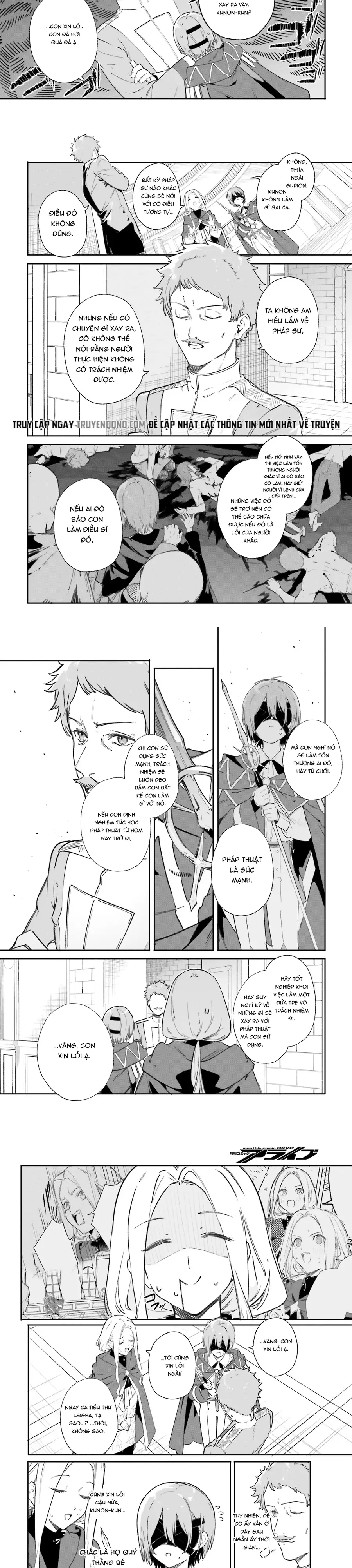 Majutsushi Kunon Wa Miete Iru Chap 9 - Next Chap 10