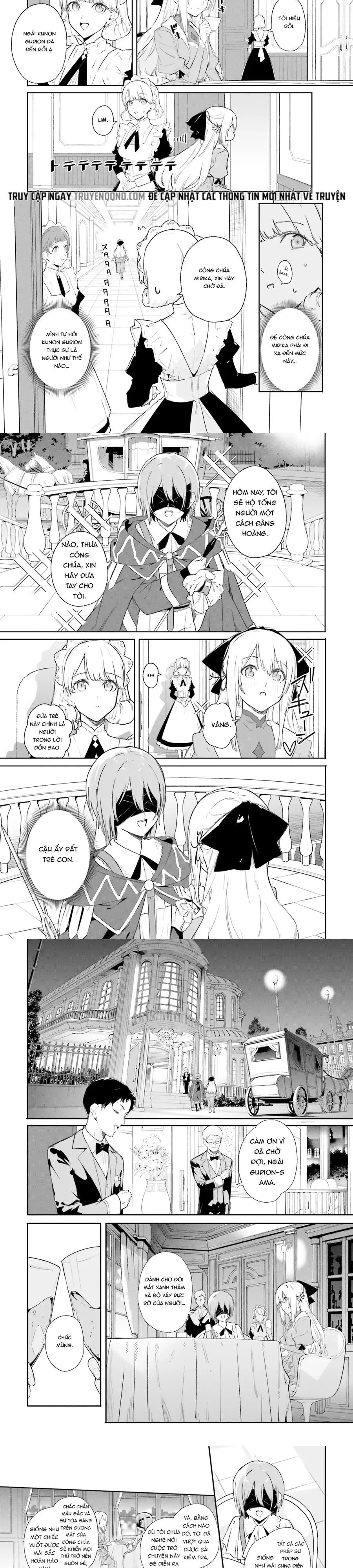 Majutsushi Kunon Wa Miete Iru Chap 9 - Next Chap 10