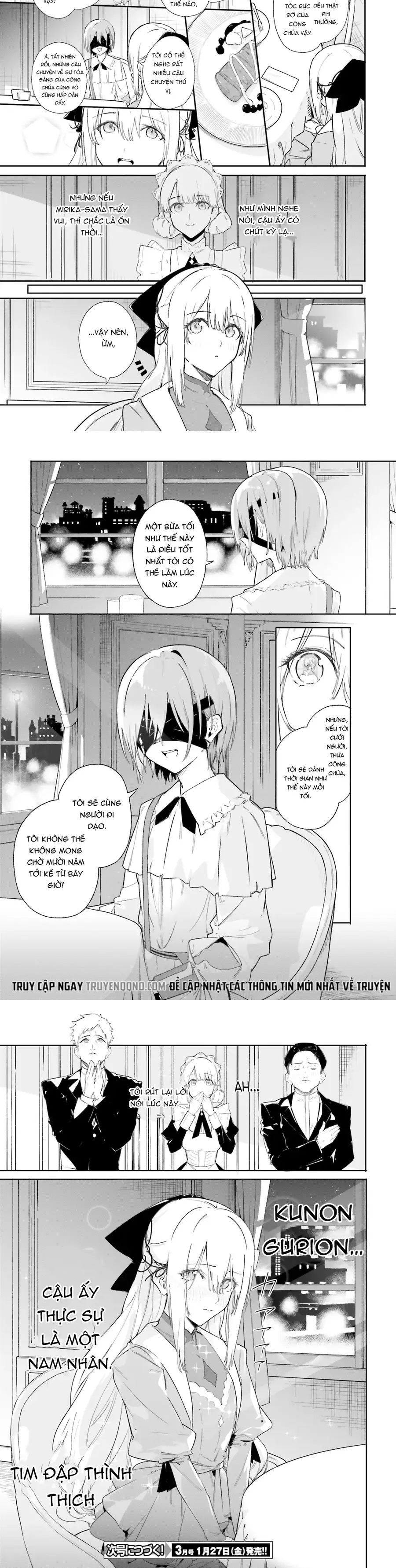 Majutsushi Kunon Wa Miete Iru Chap 9 - Next Chap 10