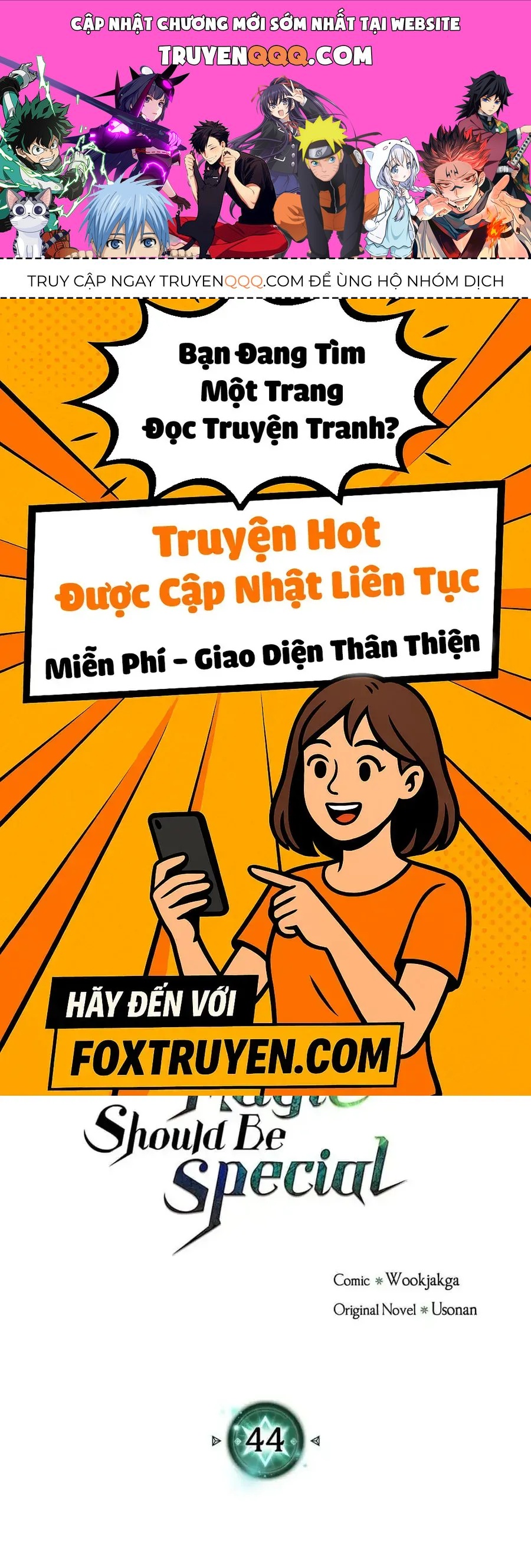 Phép Thuật Của Người Trở Về Phải Đặc Biệt Chap 44 - Next Chap 45