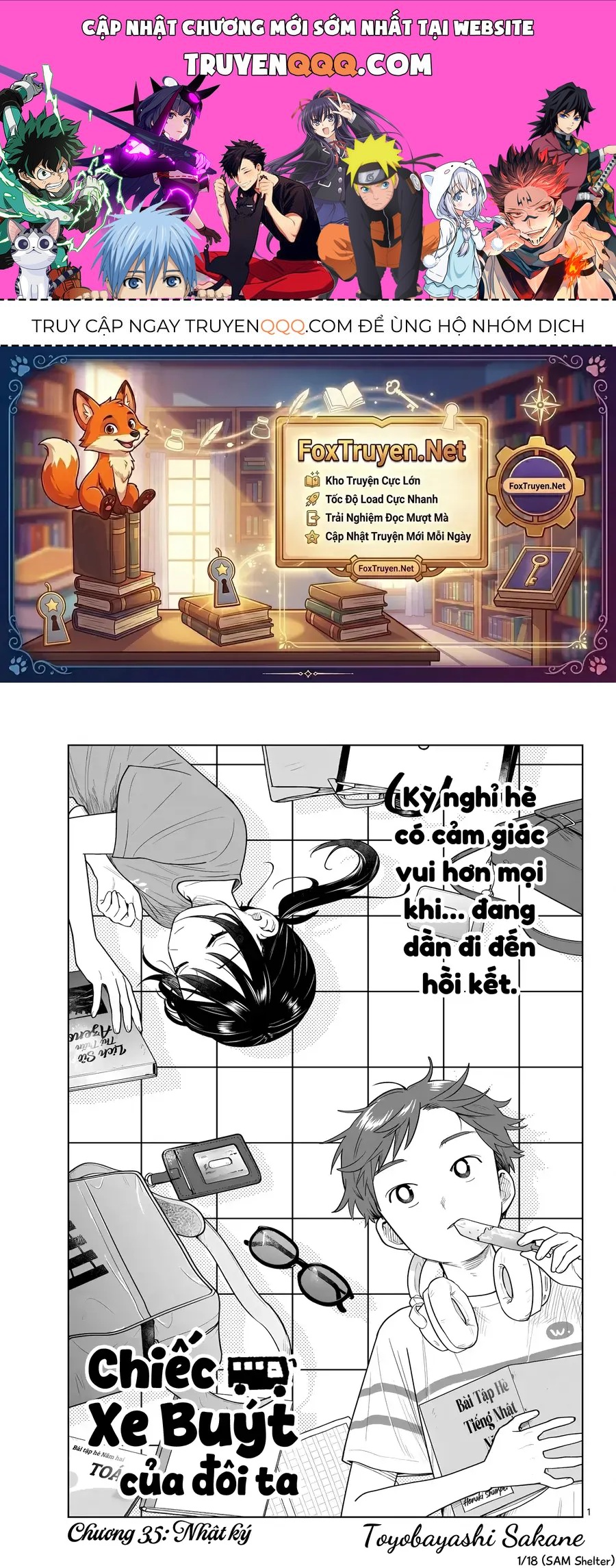 Futari Bus Chap 35 - Next Chap 36