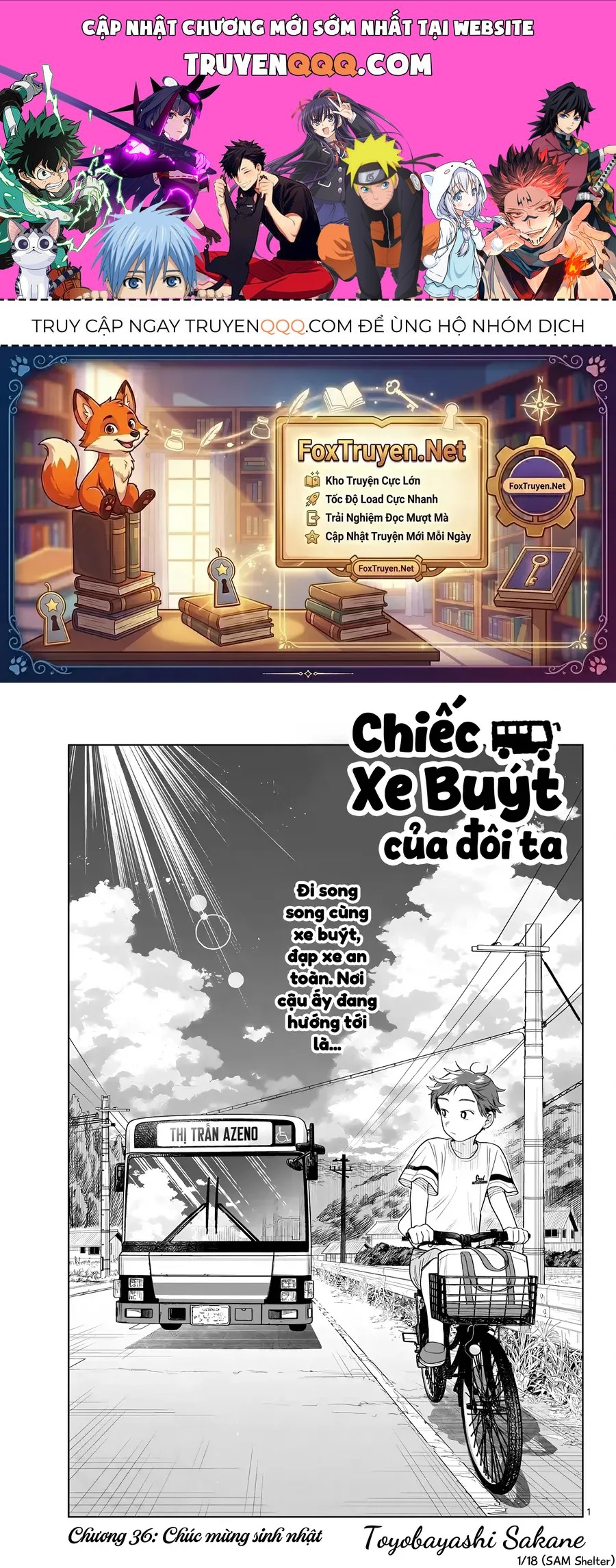 Futari Bus Chap 36 - Next Chap 37