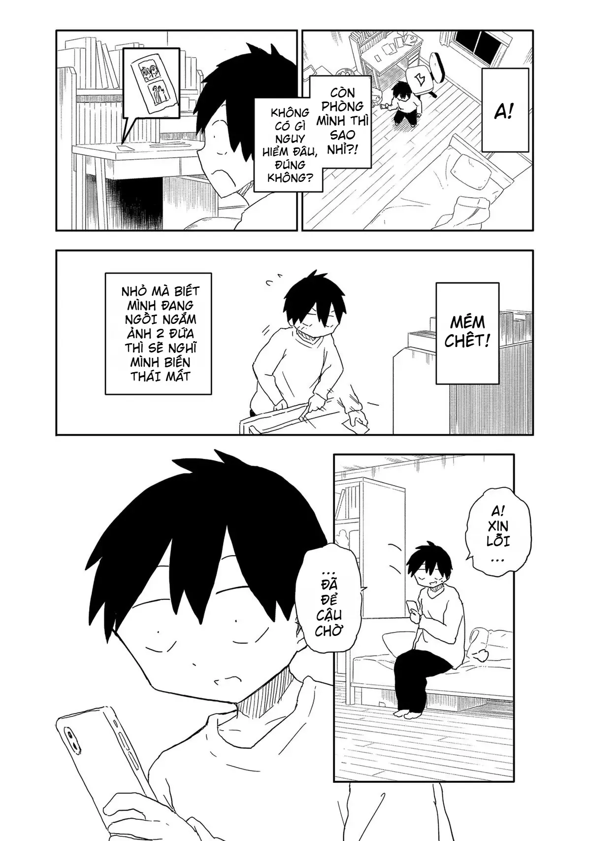 Dừng Lại Đi! Không Mình Đổ Cậu Mất !!! Chap 13 - Next Chap 14
