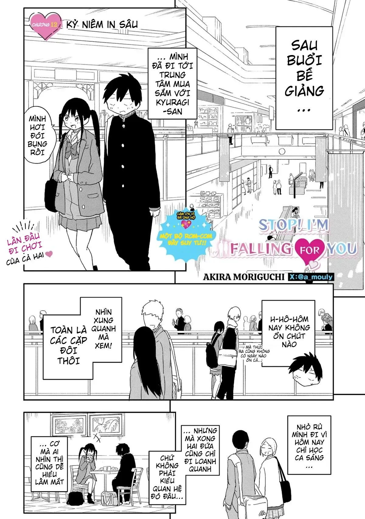 Dừng Lại Đi! Không Mình Đổ Cậu Mất !!! Chap 12 - Next Chap 13