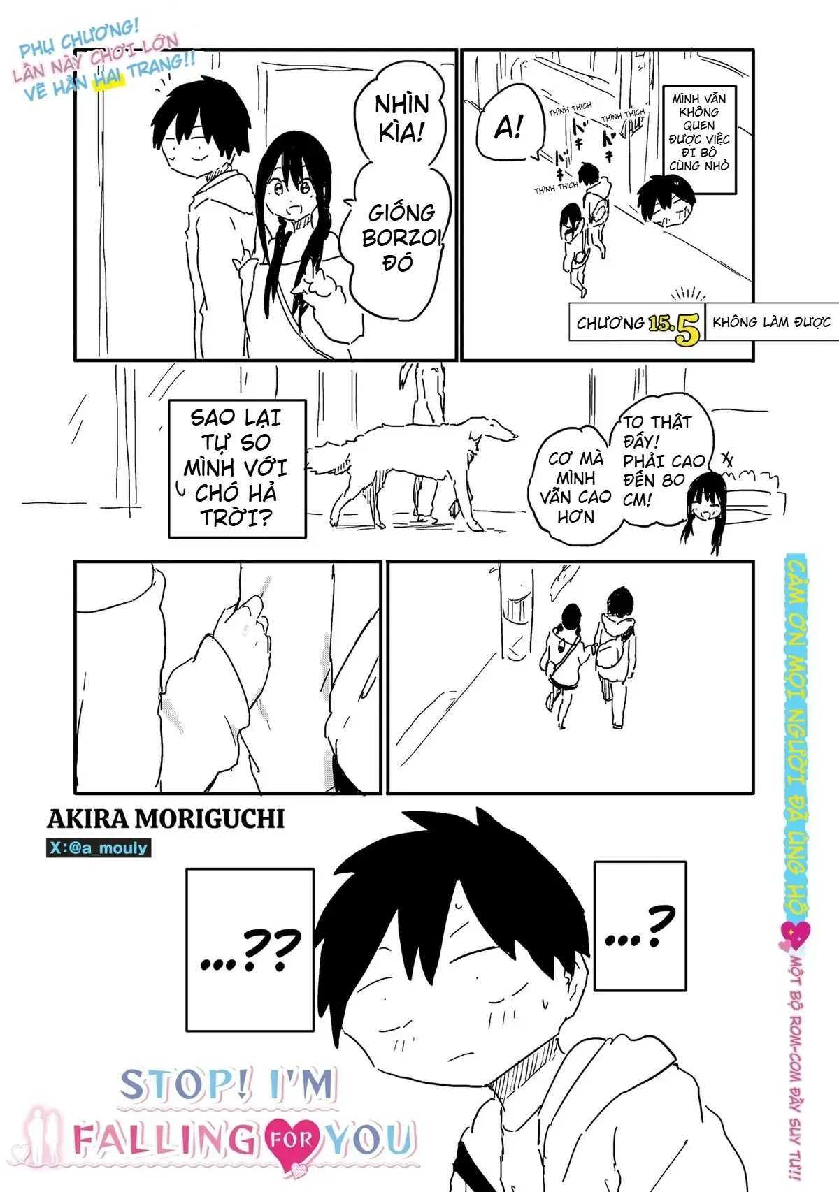 Dừng Lại Đi! Không Mình Đổ Cậu Mất !!! Chap 15.5 - Next Chap 16.5