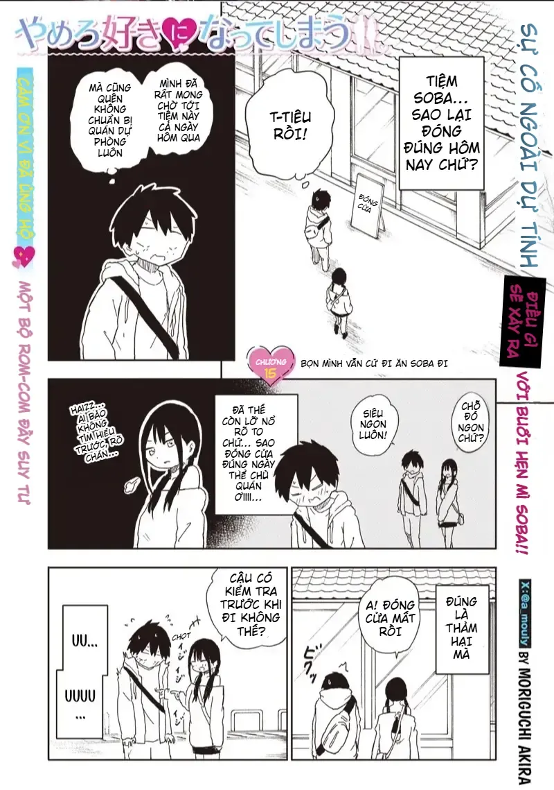 Dừng Lại Đi! Không Mình Đổ Cậu Mất !!! Chap 15 - Next Chap 16
