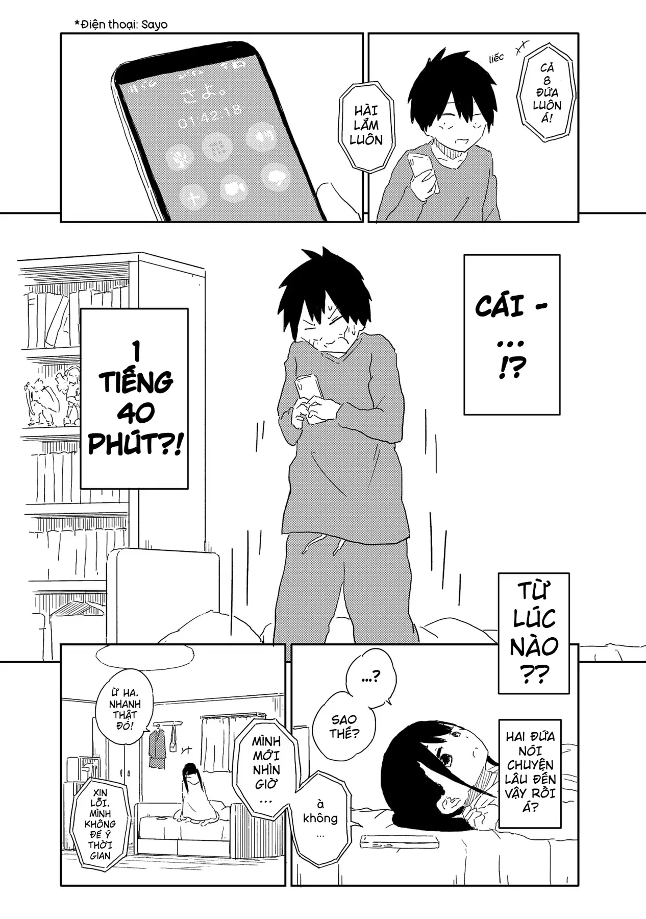Dừng Lại Đi! Không Mình Đổ Cậu Mất !!! Chap 3 - Next Chap 4