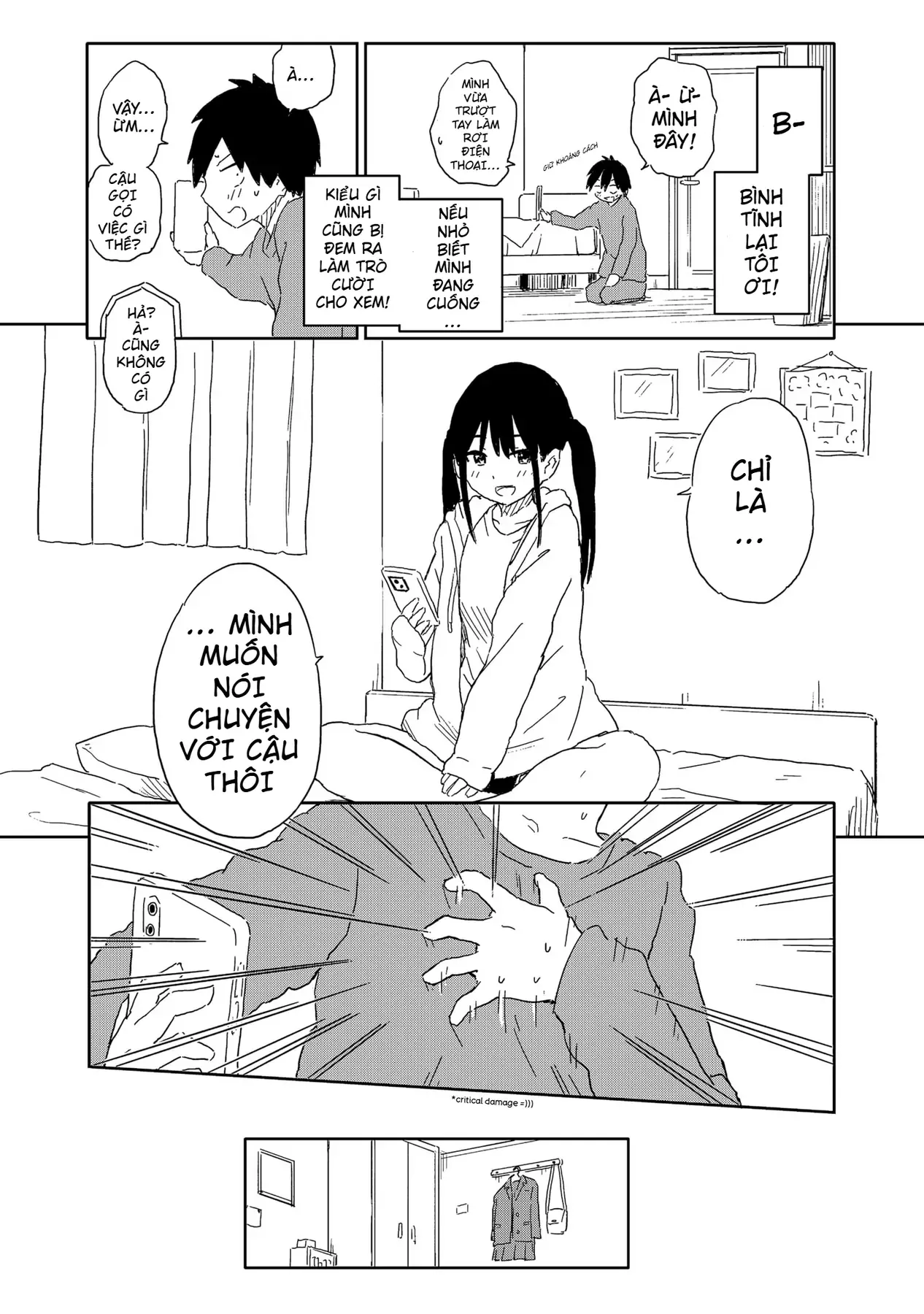 Dừng Lại Đi! Không Mình Đổ Cậu Mất !!! Chap 3 - Next Chap 4