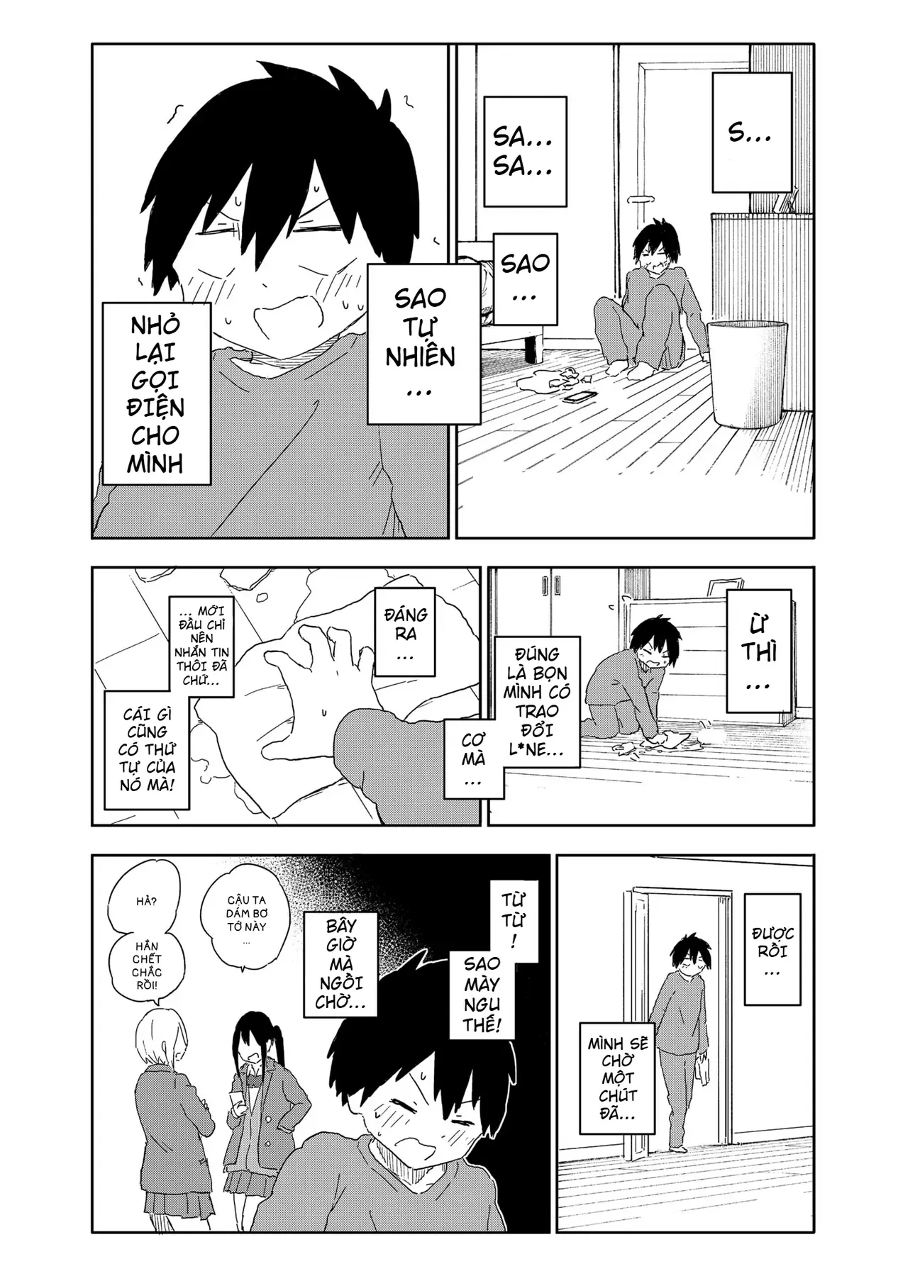 Dừng Lại Đi! Không Mình Đổ Cậu Mất !!! Chap 3 - Next Chap 4
