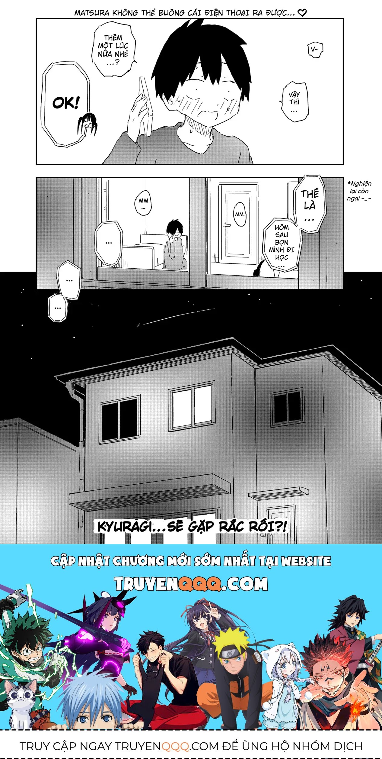 Dừng Lại Đi! Không Mình Đổ Cậu Mất !!! Chap 3 - Next Chap 4
