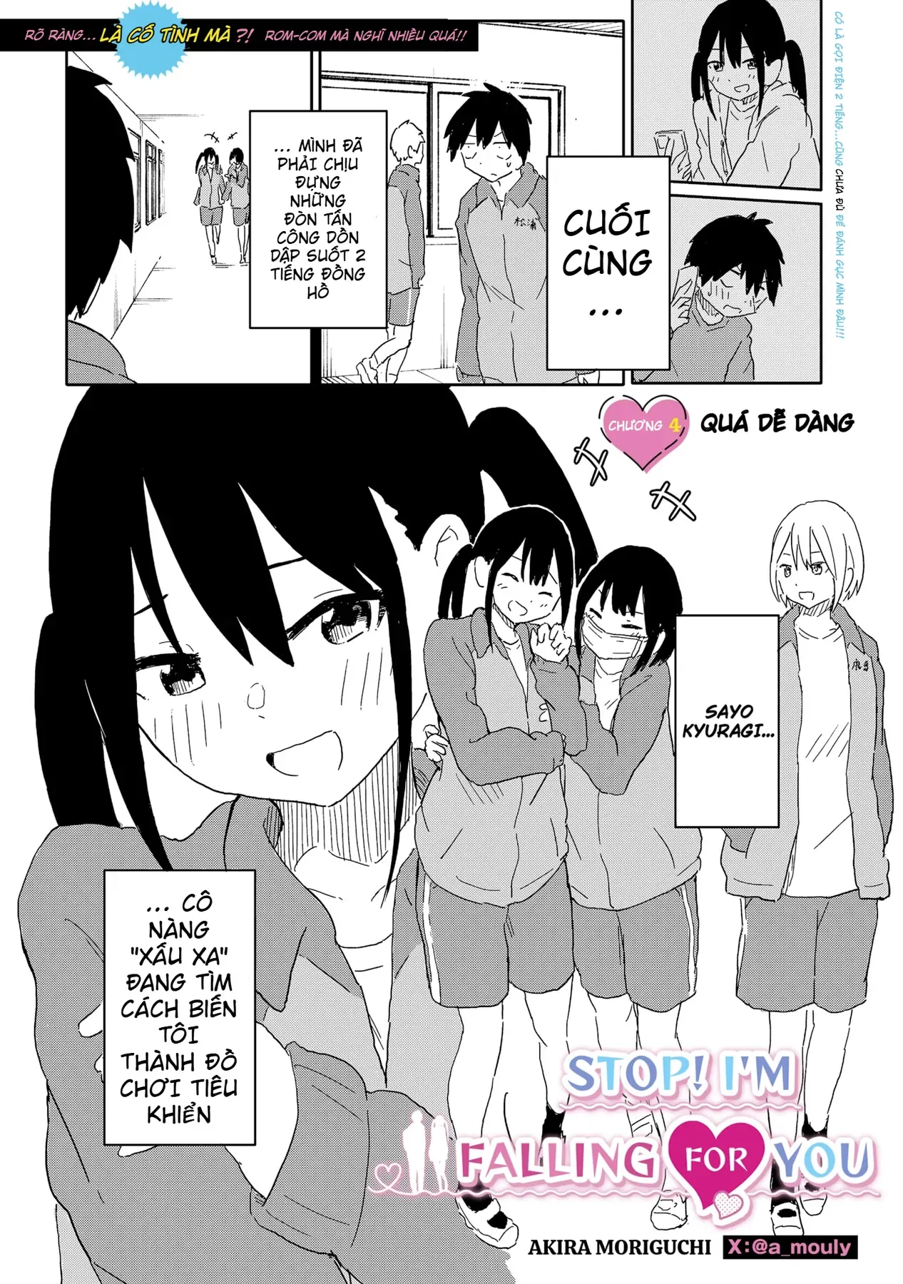 Dừng Lại Đi! Không Mình Đổ Cậu Mất !!! Chap 4 - Next Chap 5