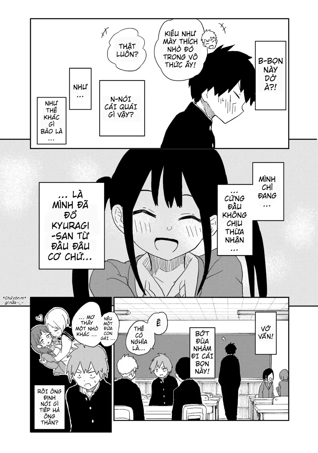Dừng Lại Đi! Không Mình Đổ Cậu Mất !!! Chap 5 - Next Chap 6