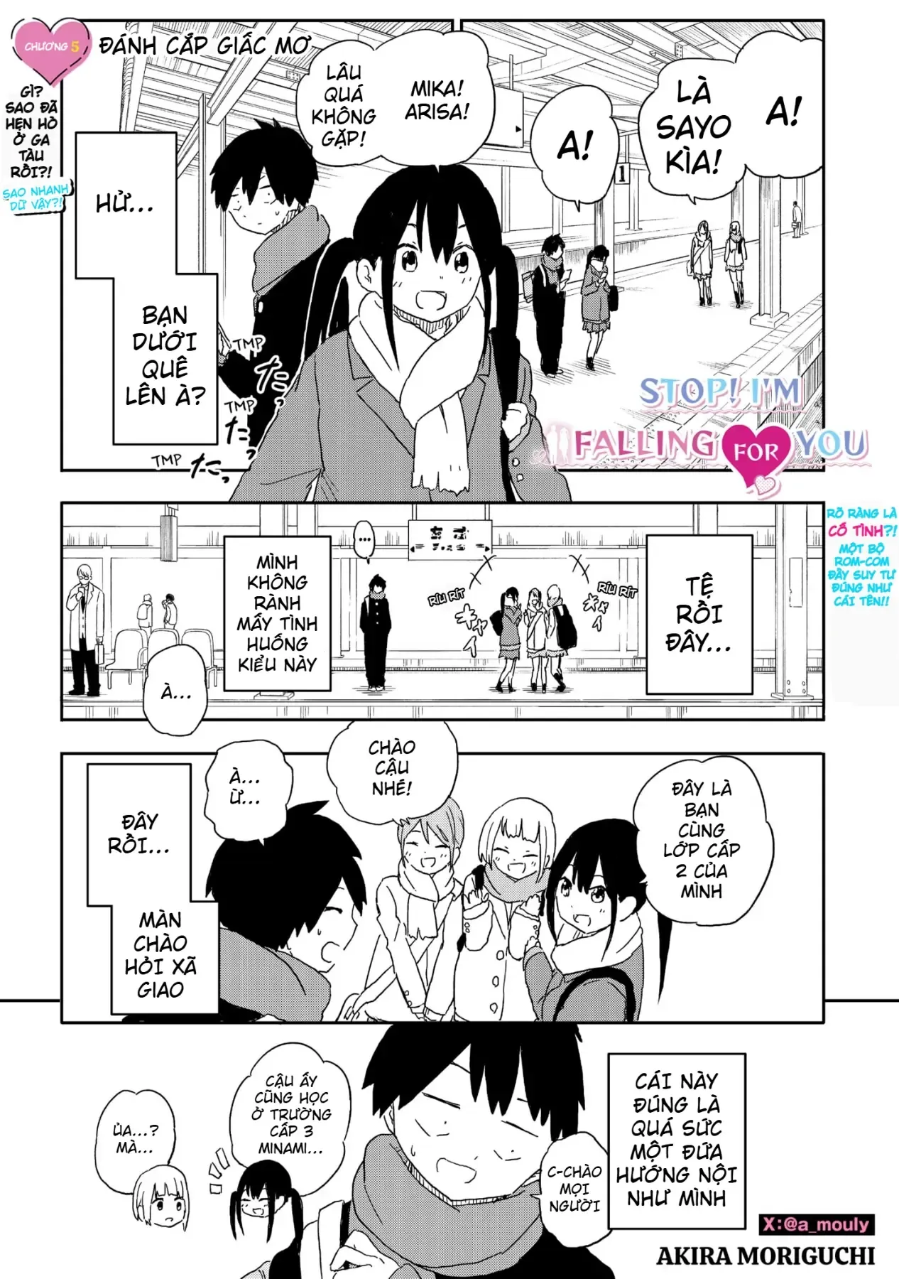 Dừng Lại Đi! Không Mình Đổ Cậu Mất !!! Chap 5 - Next Chap 6