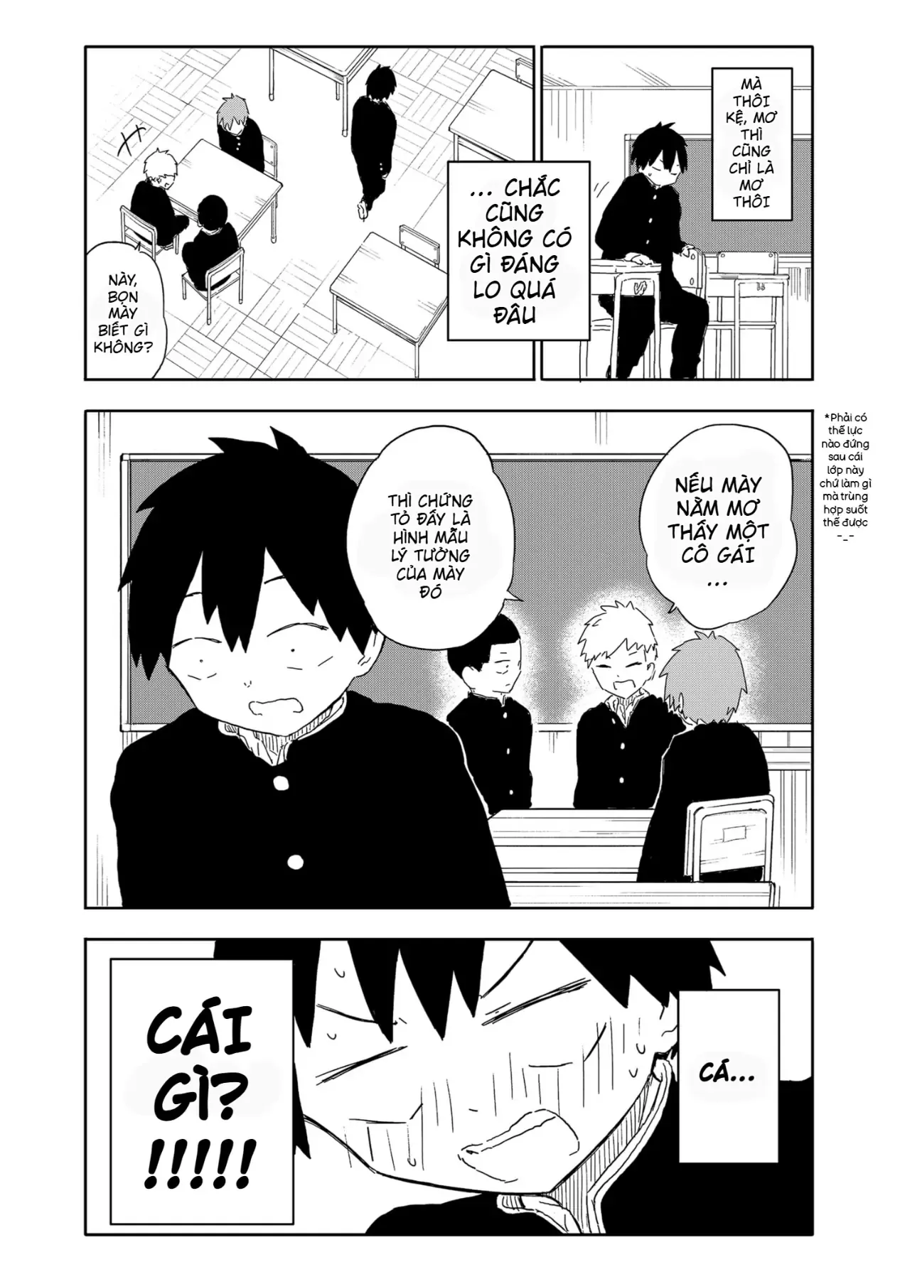 Dừng Lại Đi! Không Mình Đổ Cậu Mất !!! Chap 5 - Next Chap 6