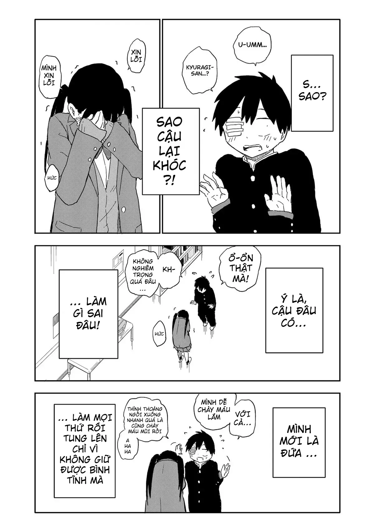 Dừng Lại Đi! Không Mình Đổ Cậu Mất !!! Chap 7 - Next Chap 8