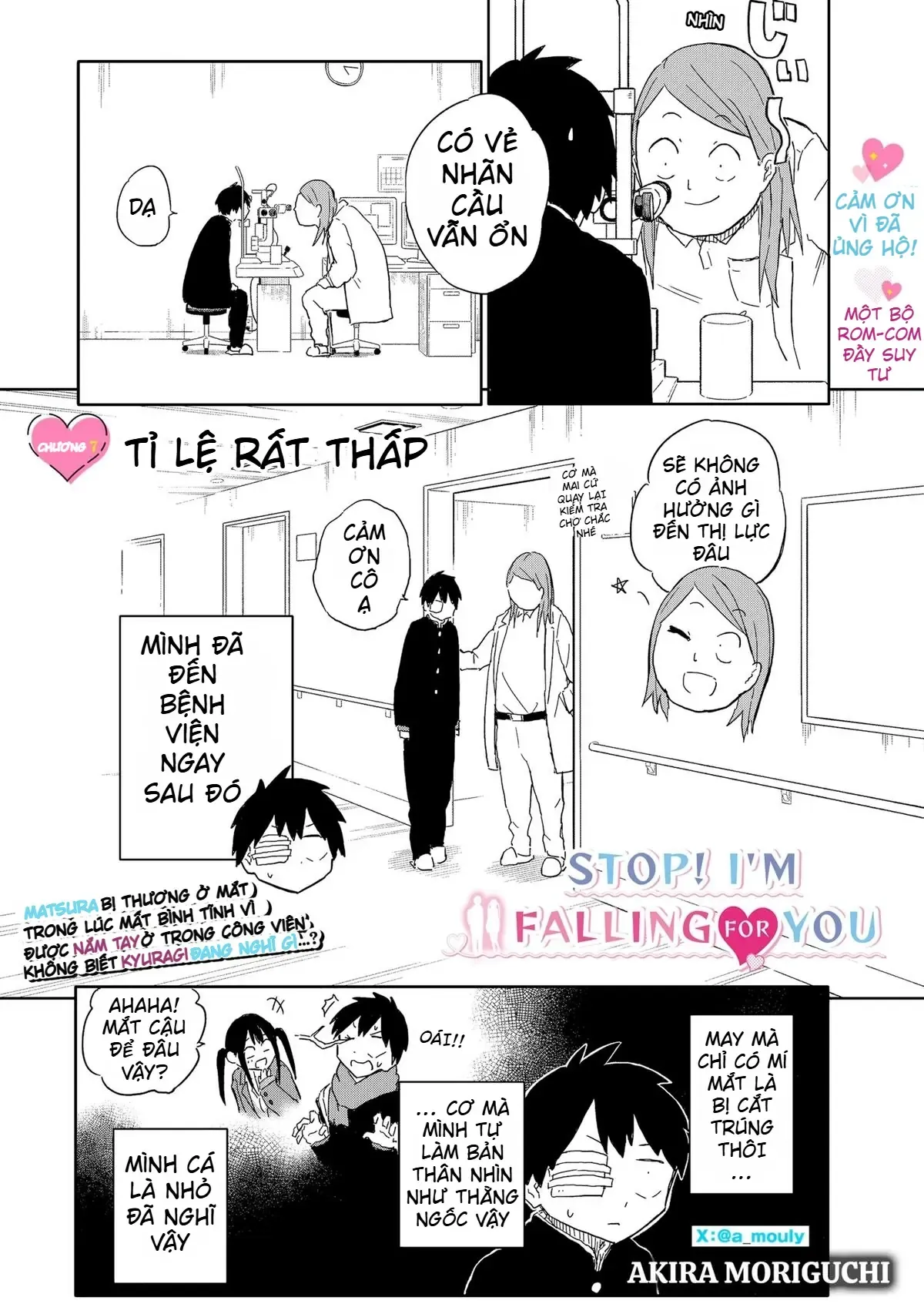 Dừng Lại Đi! Không Mình Đổ Cậu Mất !!! Chap 7 - Next Chap 8
